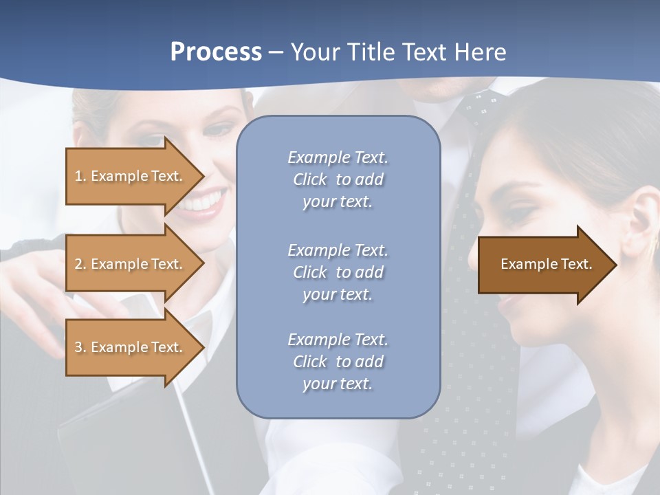 Businesspeople Work Businessgroup PowerPoint Template