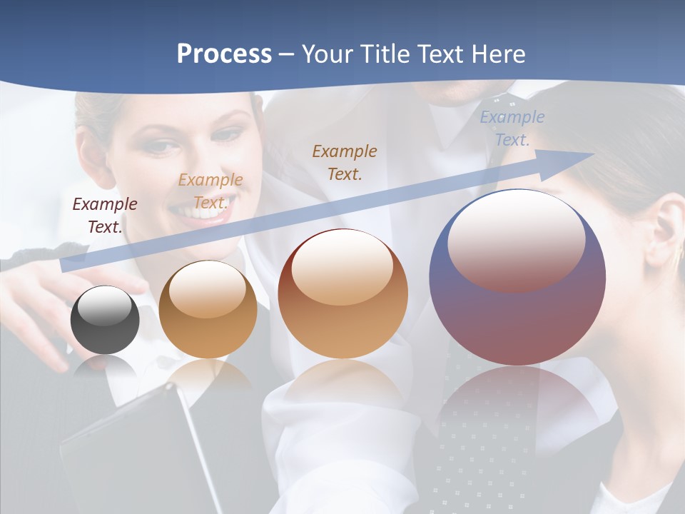 Businesspeople Work Businessgroup PowerPoint Template