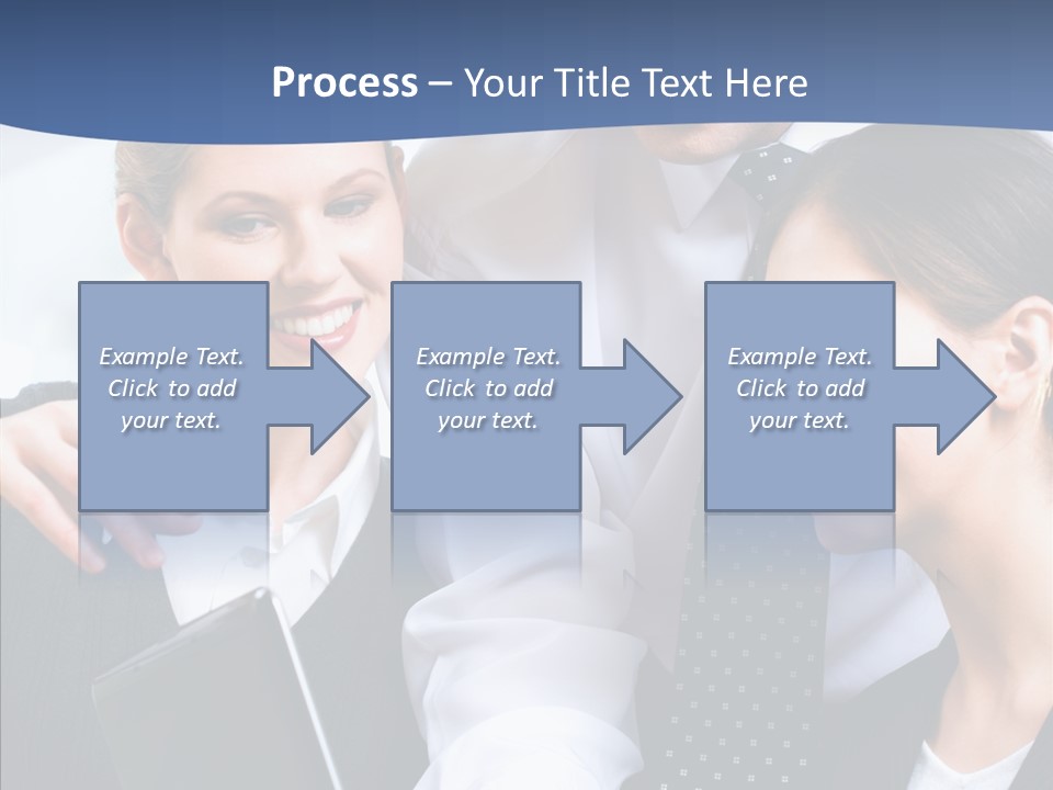 Businesspeople Work Businessgroup PowerPoint Template