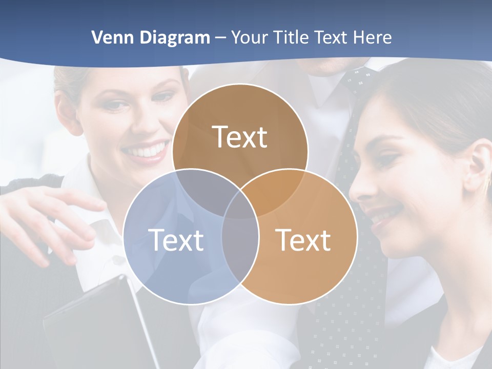 Businesspeople Work Businessgroup PowerPoint Template