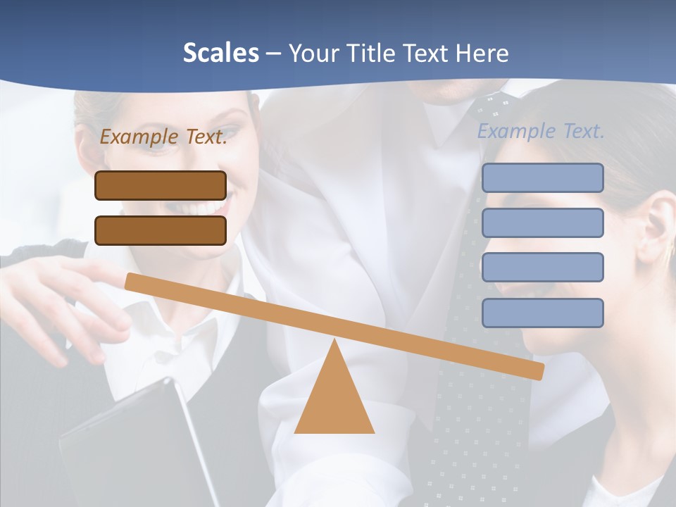 Businesspeople Work Businessgroup PowerPoint Template