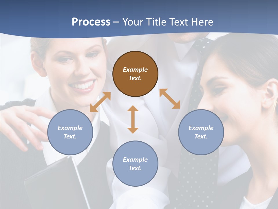 Businesspeople Work Businessgroup PowerPoint Template