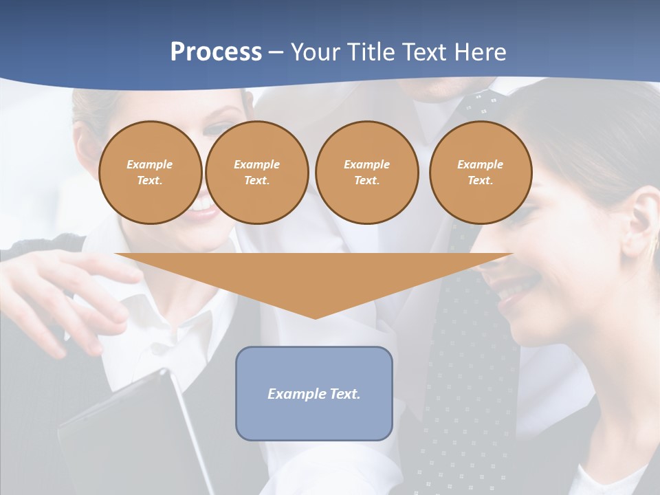 Businesspeople Work Businessgroup PowerPoint Template