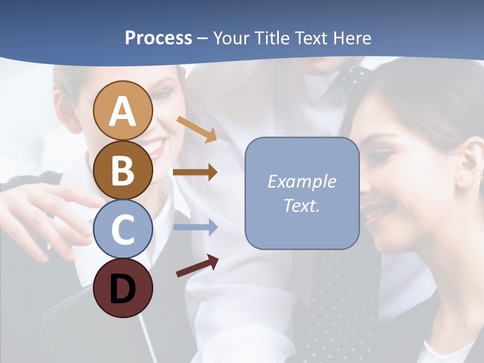 Businesspeople Work Businessgroup PowerPoint Template