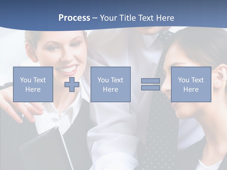 Businesspeople Work Businessgroup PowerPoint Template