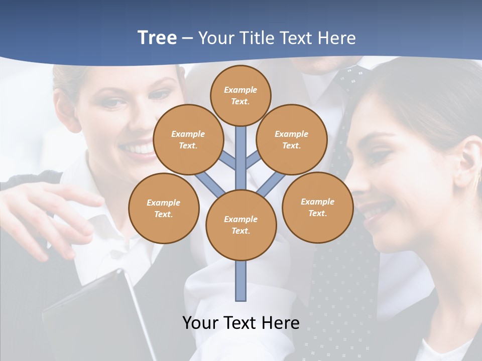 Businesspeople Work Businessgroup PowerPoint Template