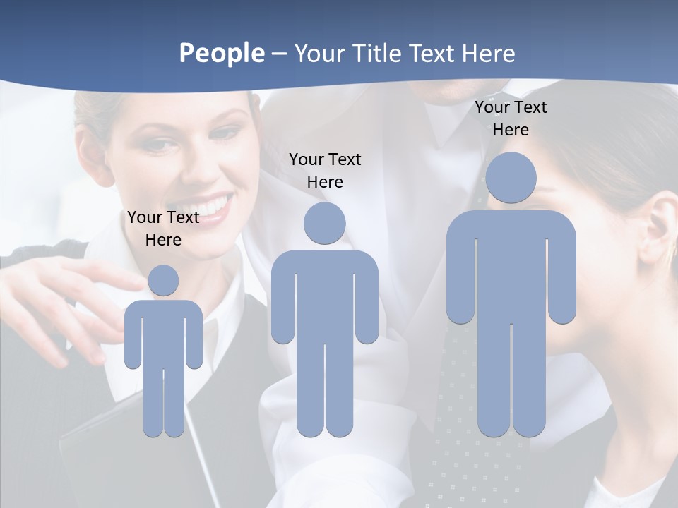 Businesspeople Work Businessgroup PowerPoint Template