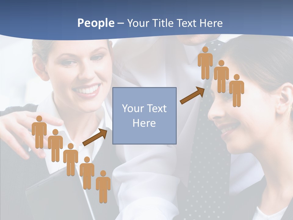 Businesspeople Work Businessgroup PowerPoint Template