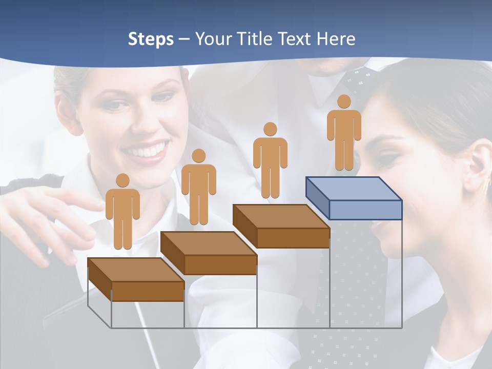 Businesspeople Work Businessgroup PowerPoint Template