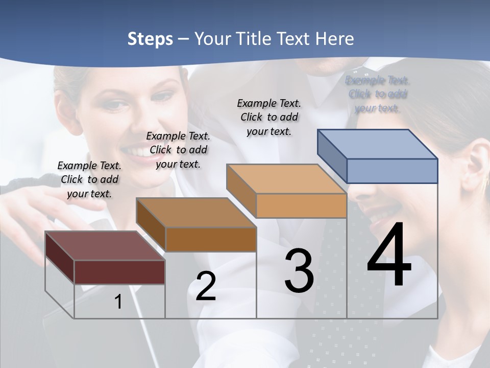 Businesspeople Work Businessgroup PowerPoint Template