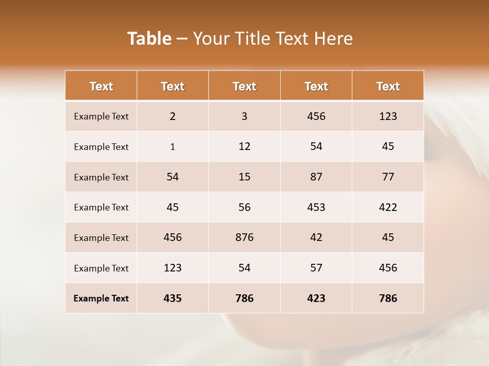 White Stylish Portrait PowerPoint Template