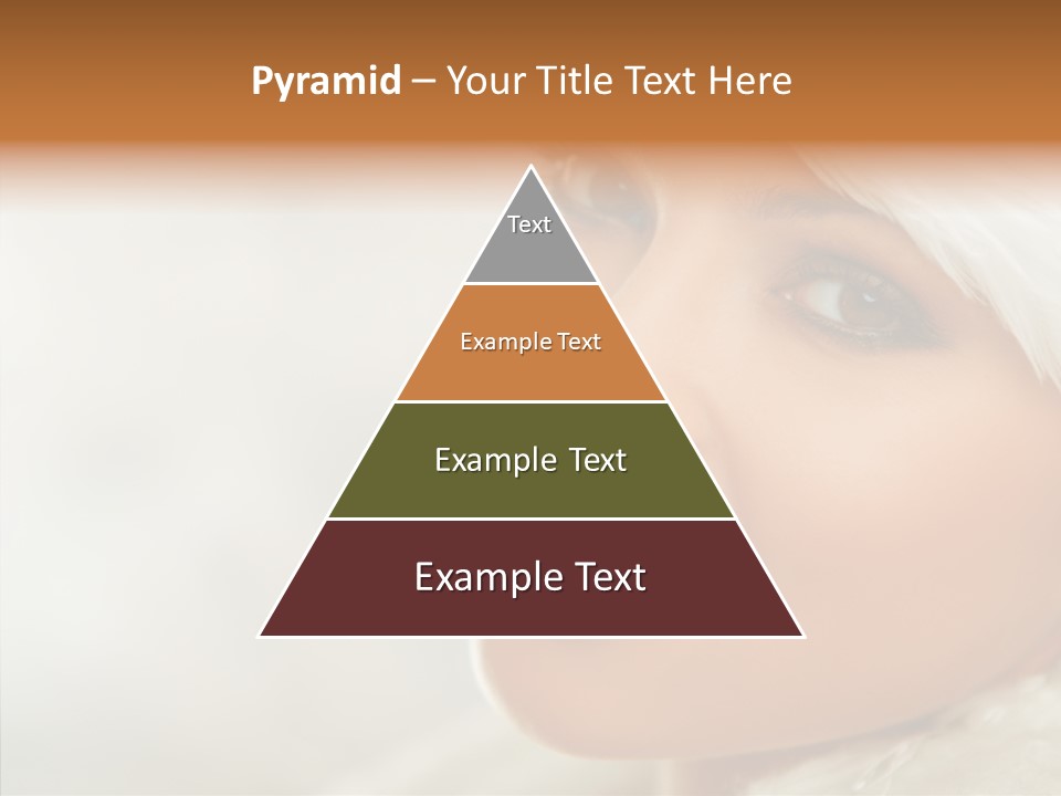 White Stylish Portrait PowerPoint Template