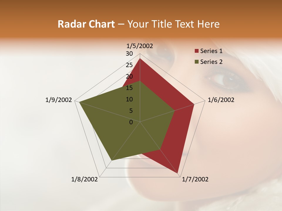 White Stylish Portrait PowerPoint Template