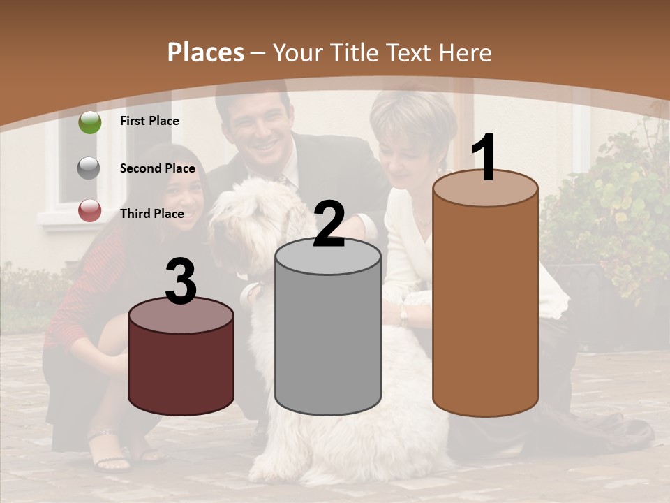 Beautiful Suburban Pets PowerPoint Template