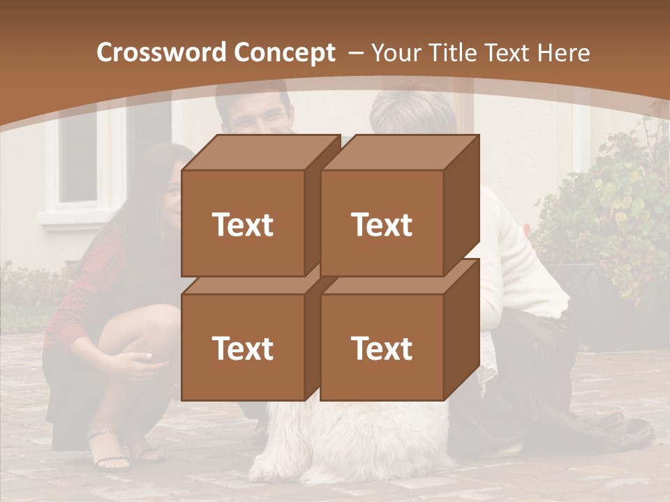 Beautiful Suburban Pets PowerPoint Template