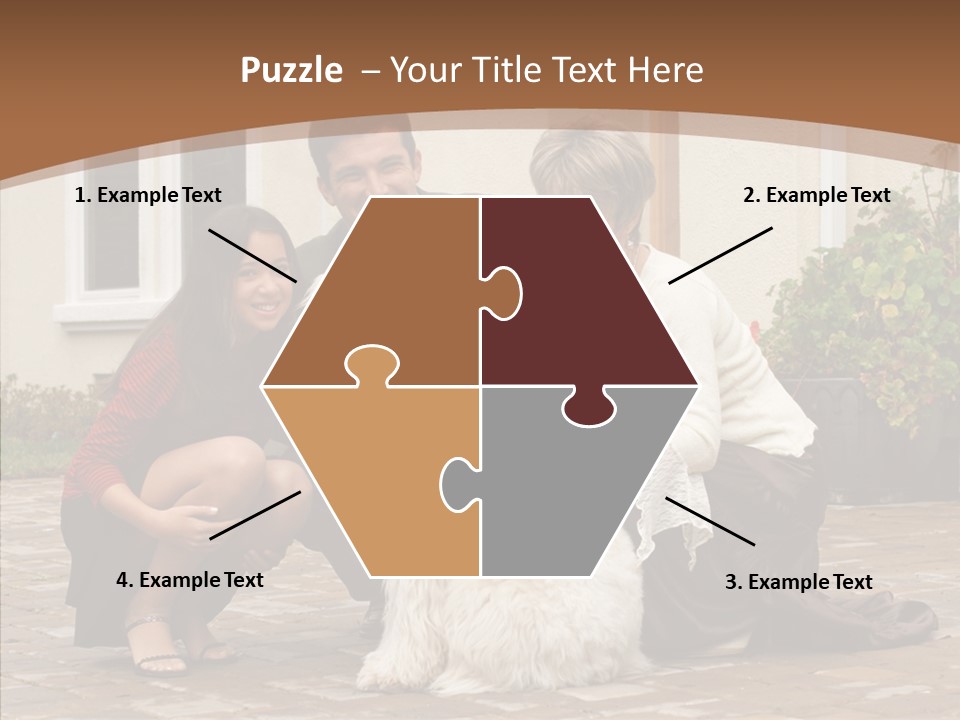 Beautiful Suburban Pets PowerPoint Template