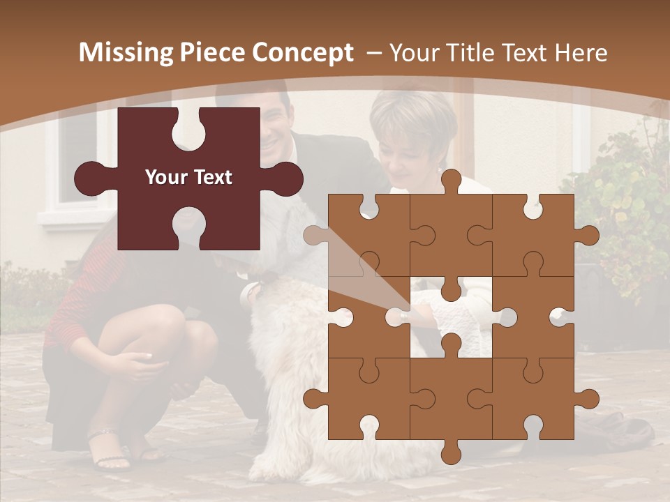 Beautiful Suburban Pets PowerPoint Template