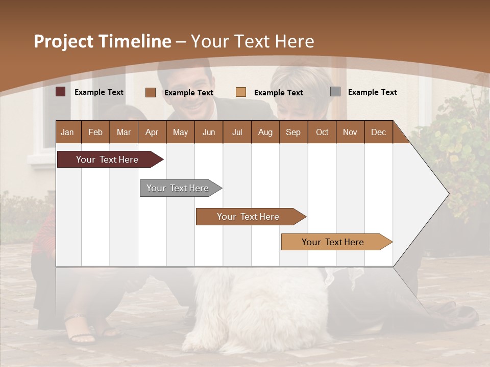 Beautiful Suburban Pets PowerPoint Template