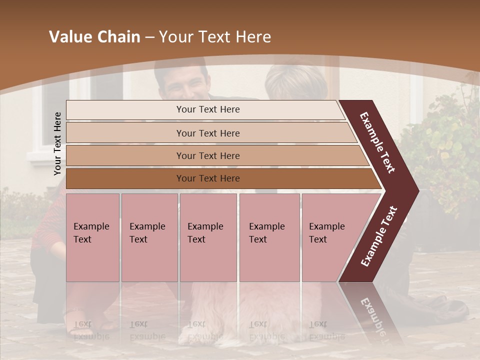 Beautiful Suburban Pets PowerPoint Template