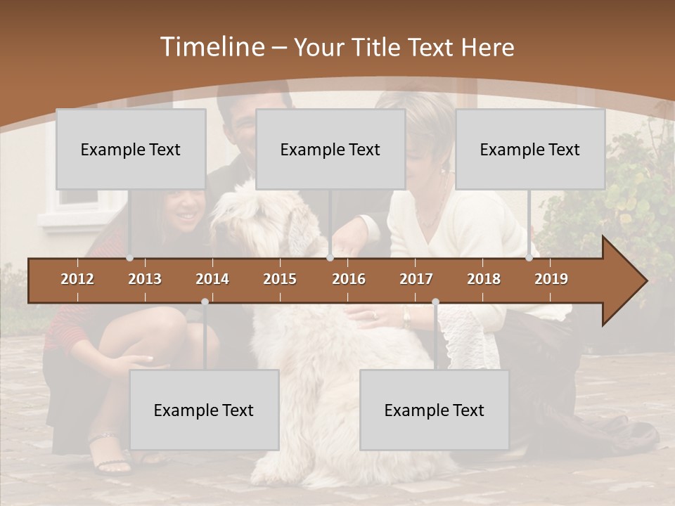 Beautiful Suburban Pets PowerPoint Template