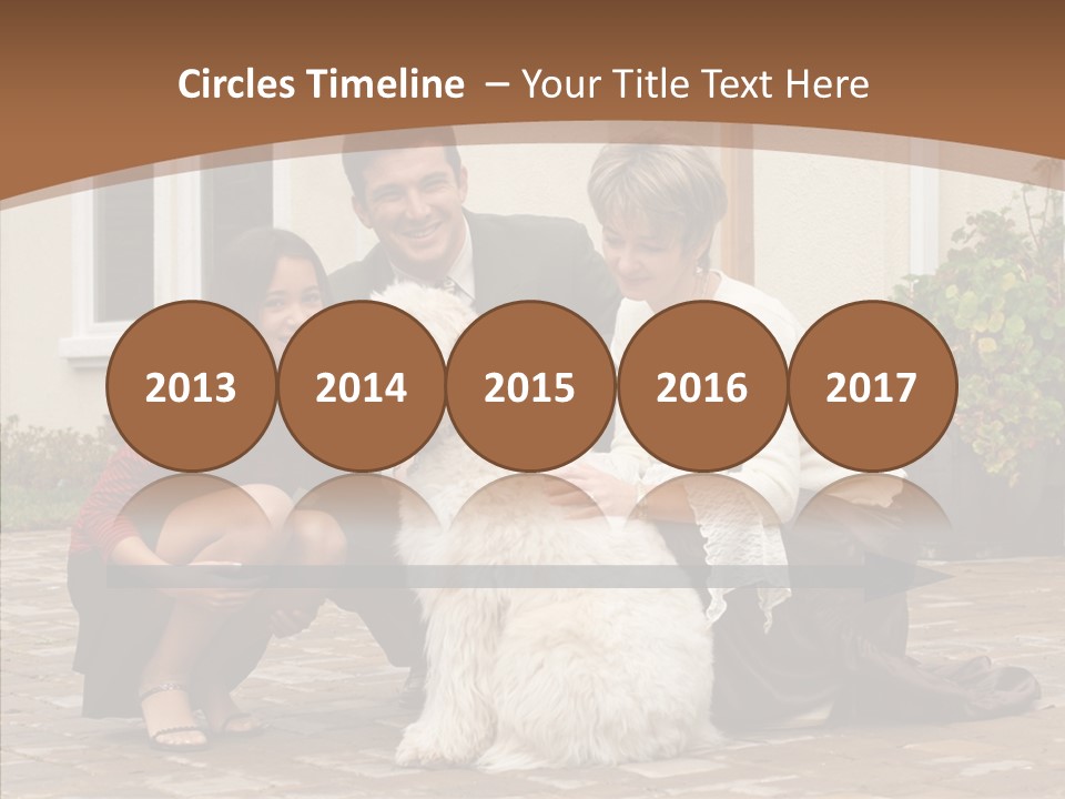 Beautiful Suburban Pets PowerPoint Template