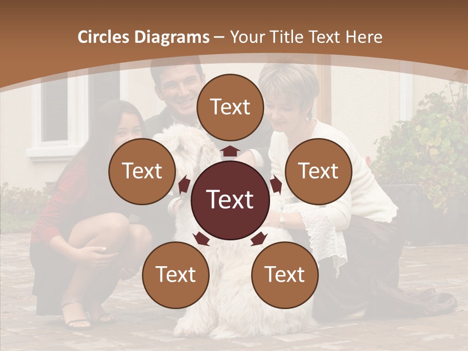 Beautiful Suburban Pets PowerPoint Template