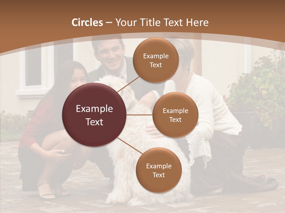 Beautiful Suburban Pets PowerPoint Template