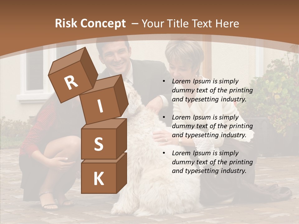 Beautiful Suburban Pets PowerPoint Template