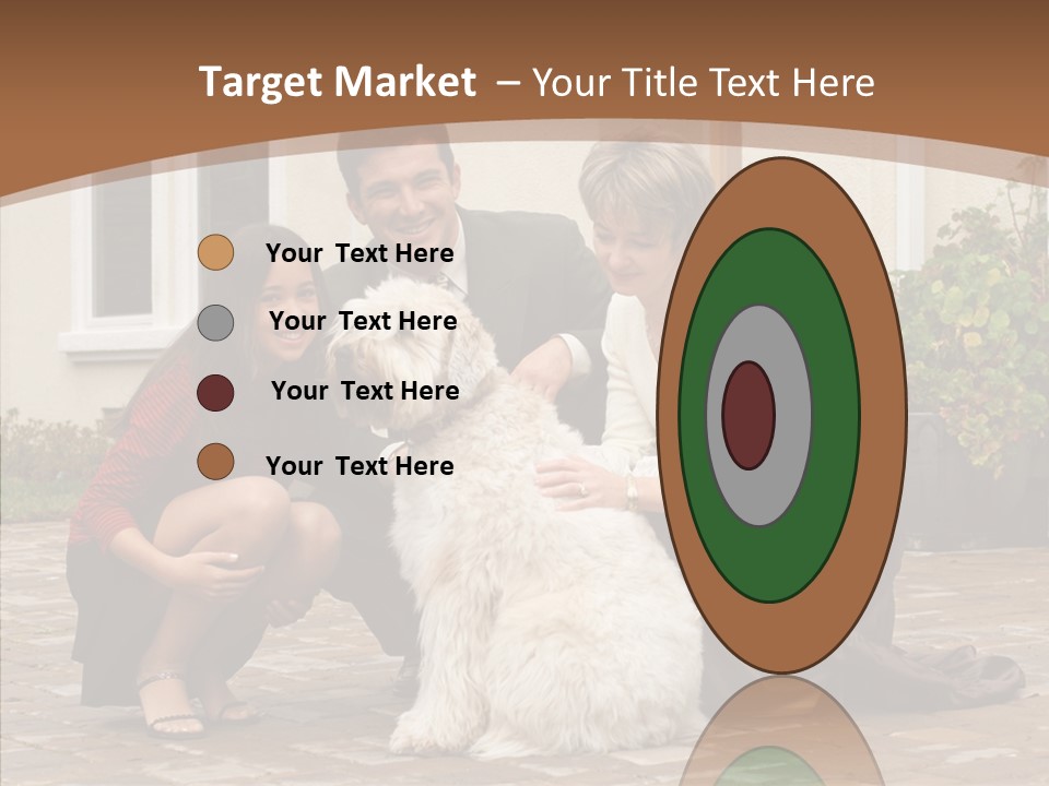 Beautiful Suburban Pets PowerPoint Template