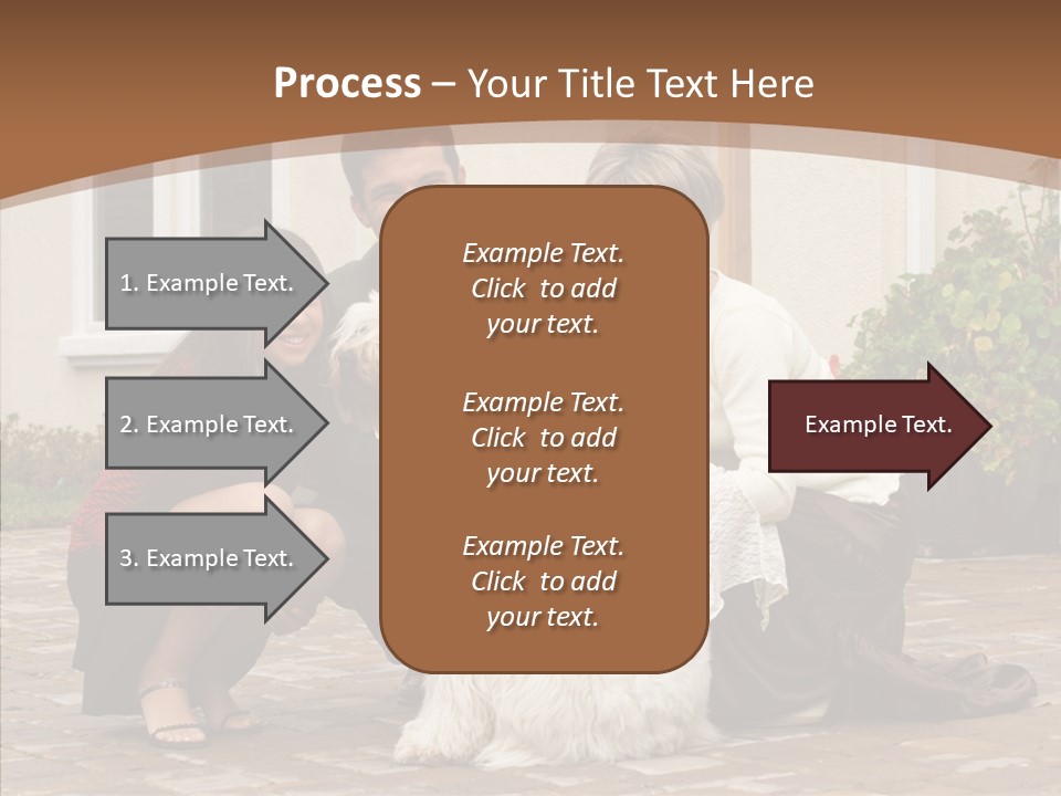 Beautiful Suburban Pets PowerPoint Template