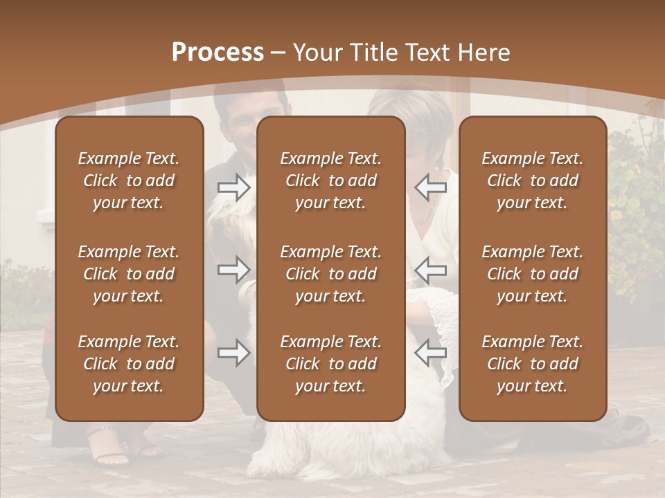 Beautiful Suburban Pets PowerPoint Template