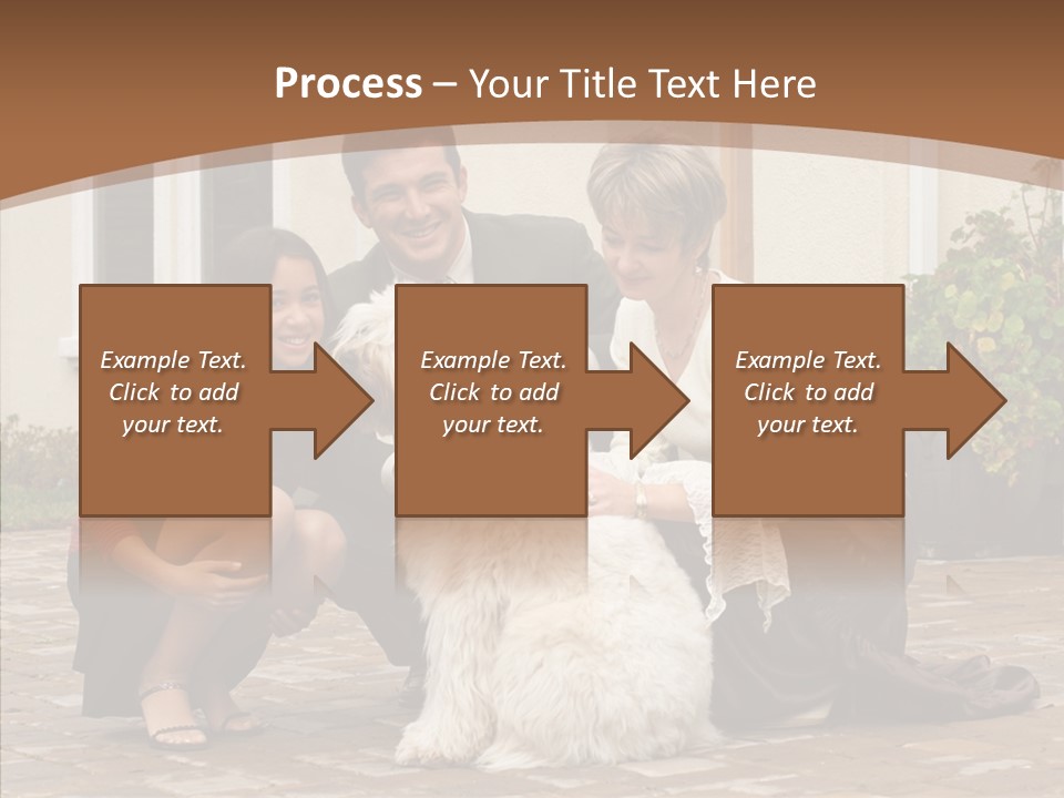 Beautiful Suburban Pets PowerPoint Template