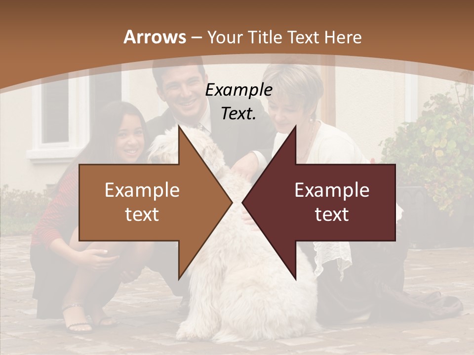 Beautiful Suburban Pets PowerPoint Template