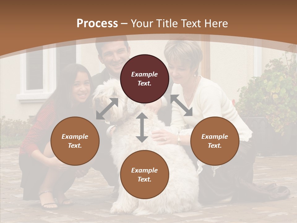 Beautiful Suburban Pets PowerPoint Template