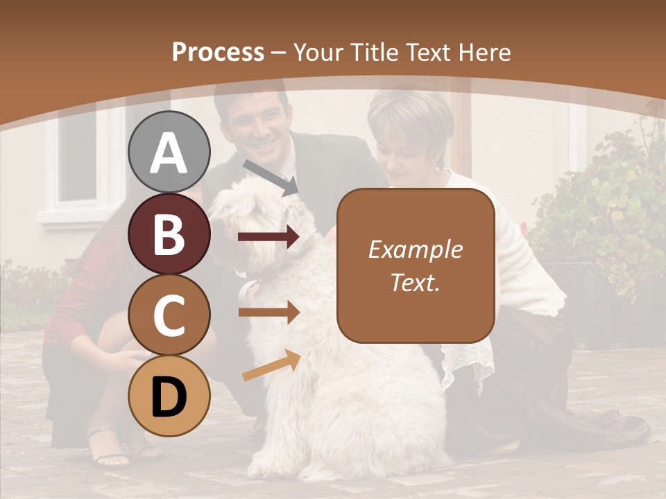 Beautiful Suburban Pets PowerPoint Template