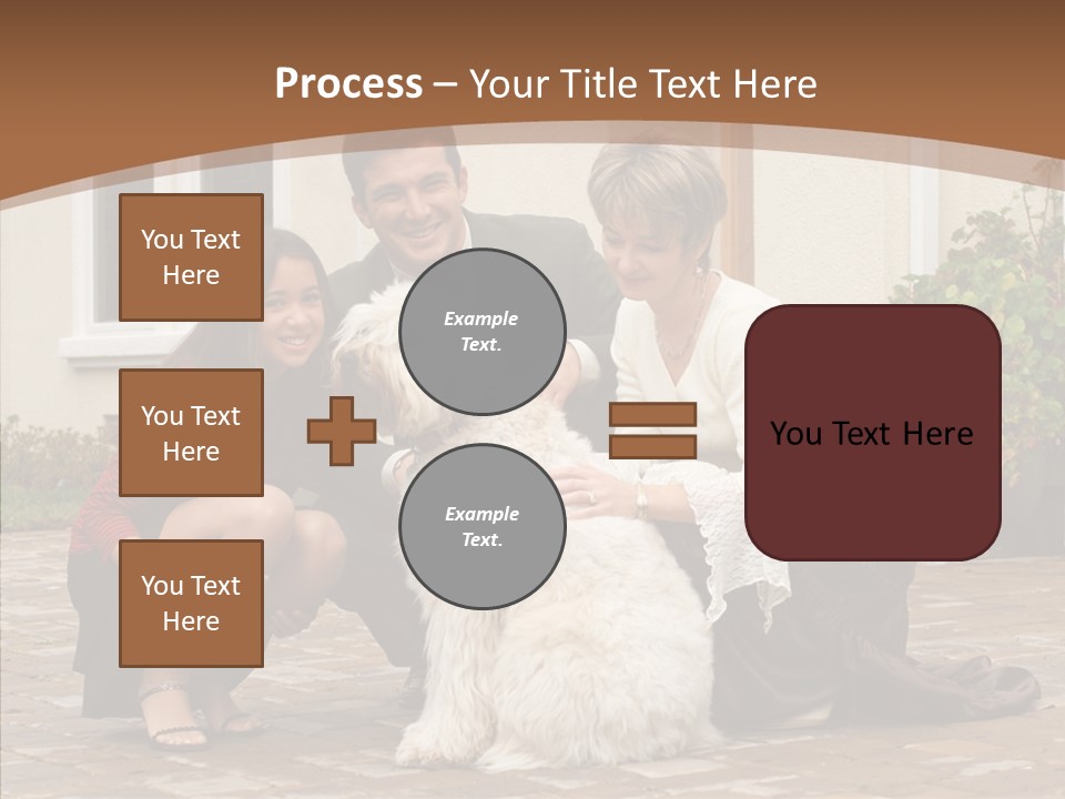 Beautiful Suburban Pets PowerPoint Template