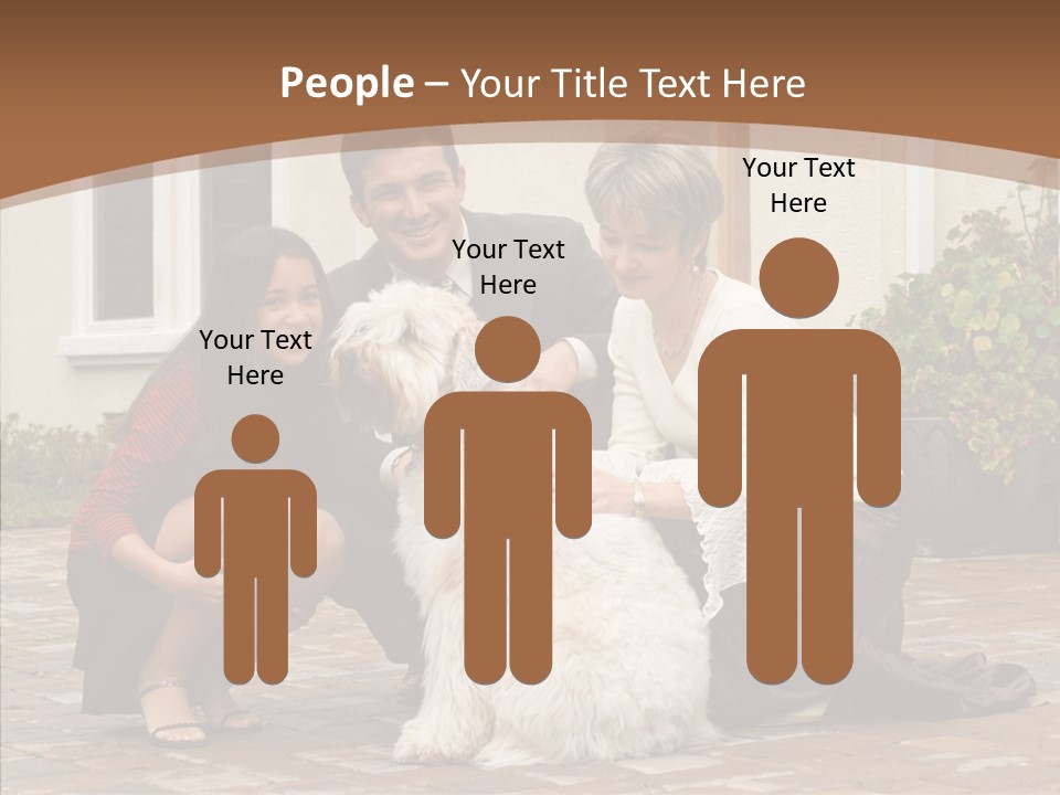 Beautiful Suburban Pets PowerPoint Template