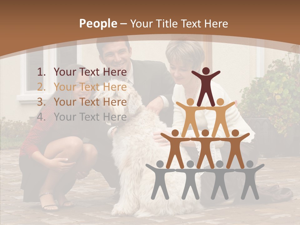 Beautiful Suburban Pets PowerPoint Template