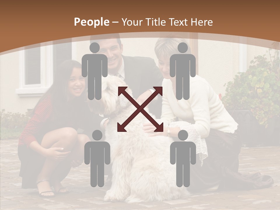 Beautiful Suburban Pets PowerPoint Template