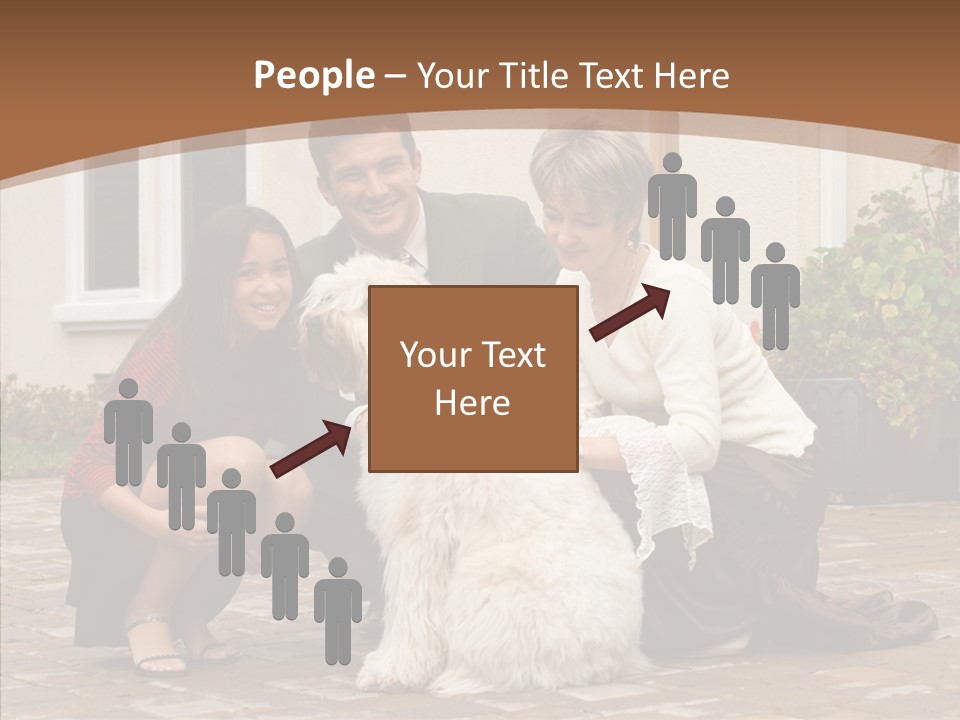Beautiful Suburban Pets PowerPoint Template