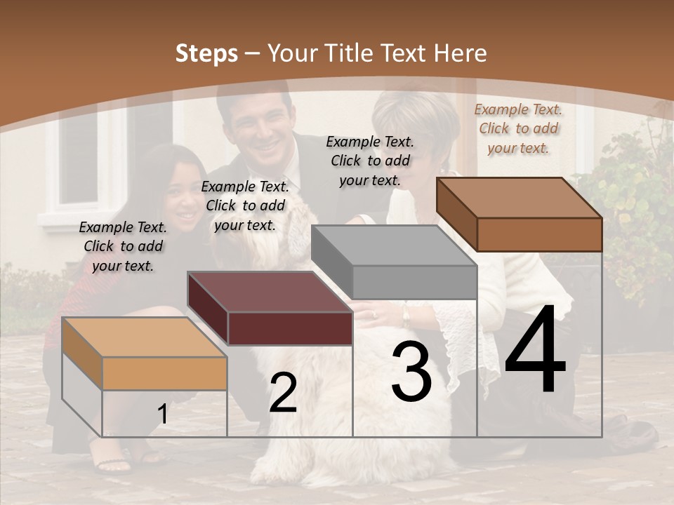 Beautiful Suburban Pets PowerPoint Template