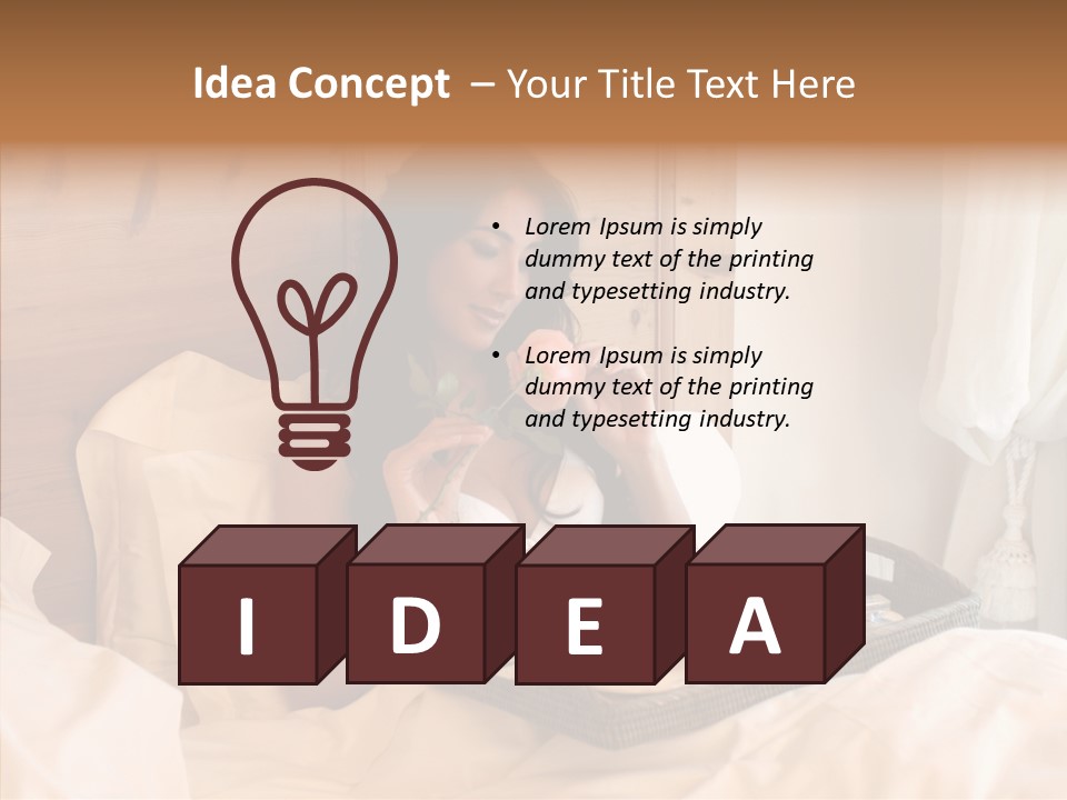 Beauty Relax Pretty PowerPoint Template