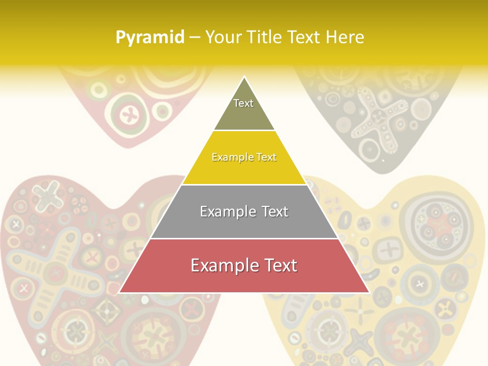 Ornament Set Pattern PowerPoint Template