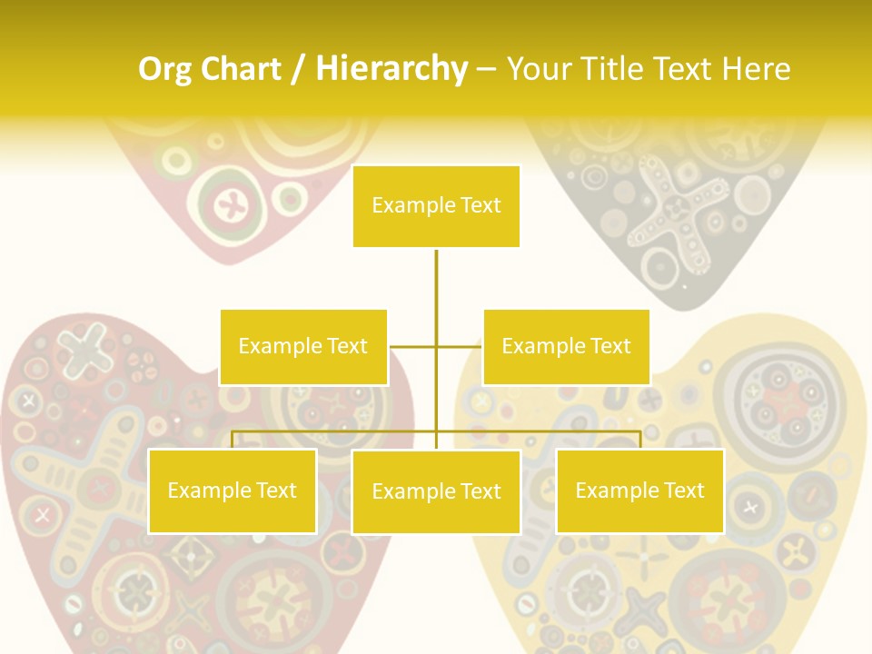 Ornament Set Pattern PowerPoint Template