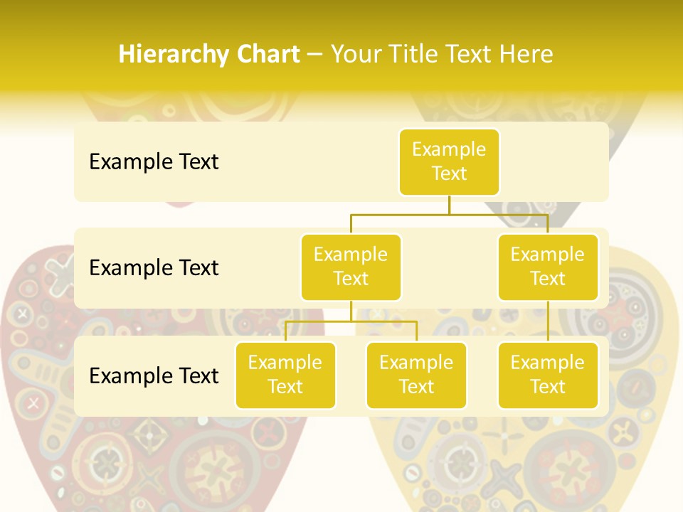 Ornament Set Pattern PowerPoint Template