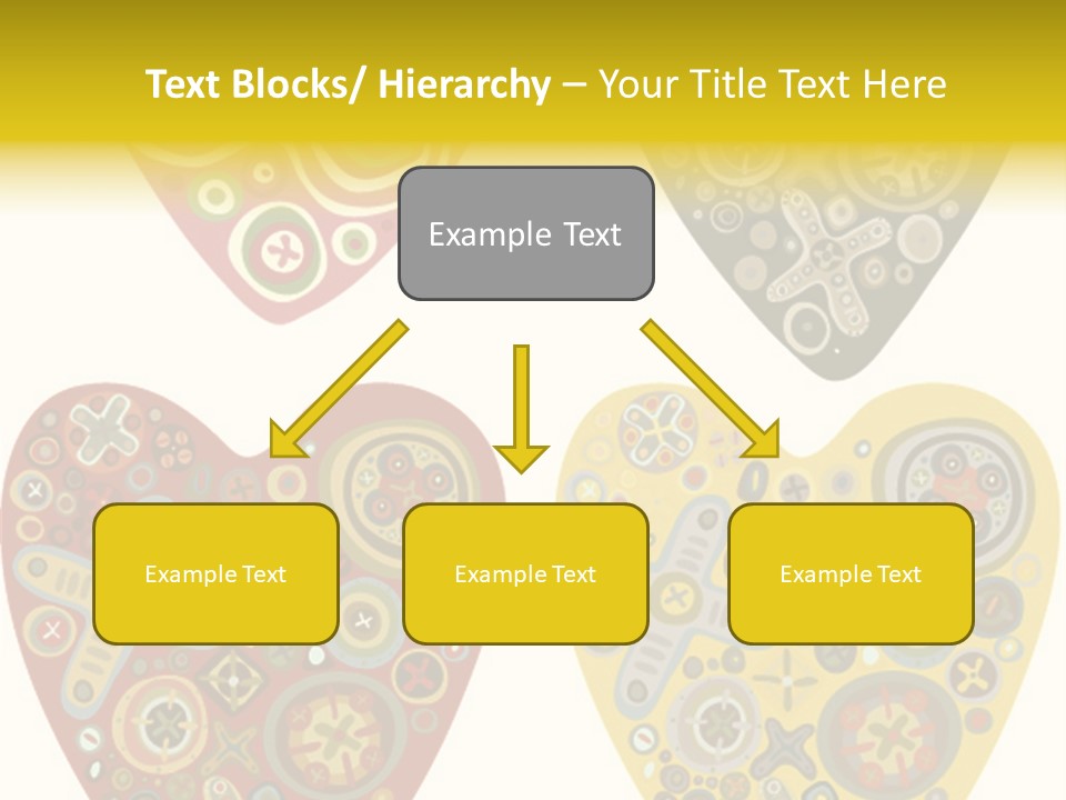 Ornament Set Pattern PowerPoint Template