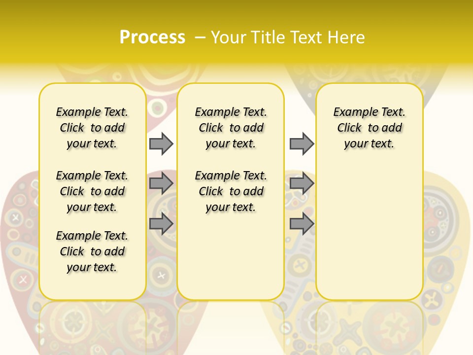 Ornament Set Pattern PowerPoint Template