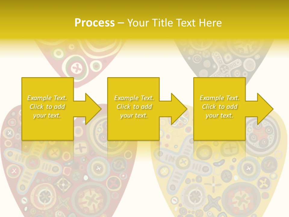 Ornament Set Pattern PowerPoint Template