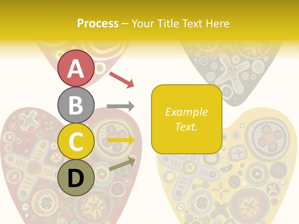 Ornament Set Pattern PowerPoint Template