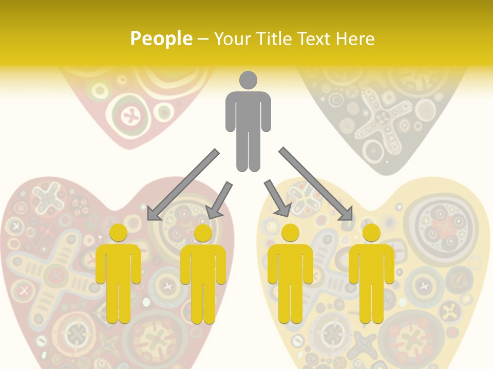 Ornament Set Pattern PowerPoint Template